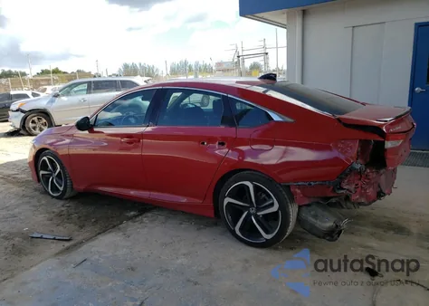 2021 Honda Accord Sport from USA, damaged, VIN 1HGCV1F32MA047540